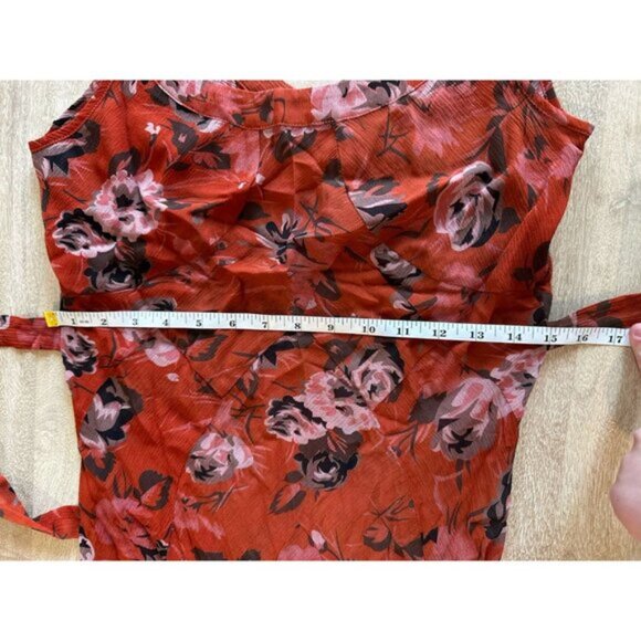 Realisation The Lila Dress in Rose 100% Silk Size Small Slip Dress Feminine - Picture 13 of 13